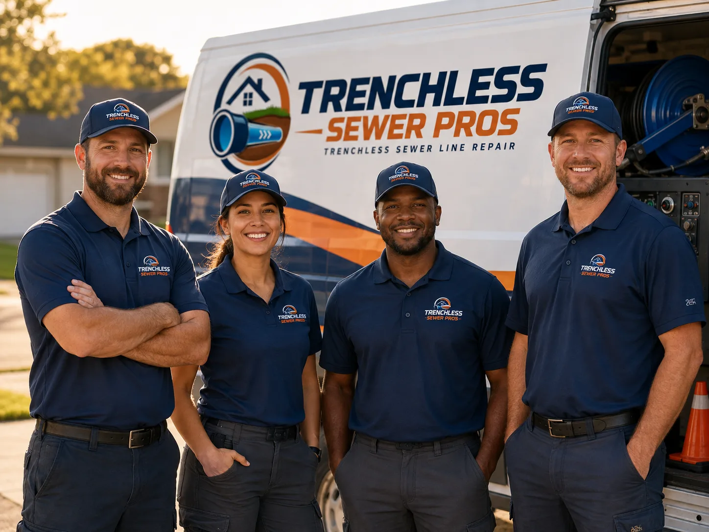 Trenchless Sewer Repair company in Larue, TX